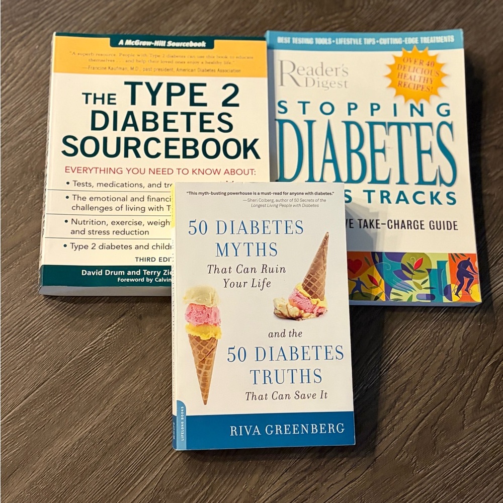 50 Diabetes Myths Type 2 Diabetes Sourcebook & Stopping Diabetes Paperback